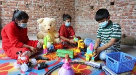Coronavirus: The kids are spending time in the home quarantine.