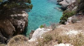 Drone sul mare in Sardegna
