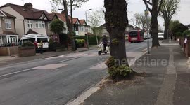 Quarantine Street party in London