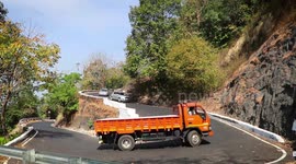Dangerous Road Agumbe Ghat Timelapse