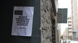 Rent Strike in Barcelona during lockdown