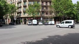 Delivery workers in Barcelona during lockdown