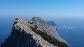 Drone sul mare di Tavolara