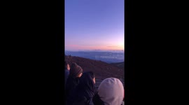 Sunrise in Haleakalā National Park, Maui, Hawaii