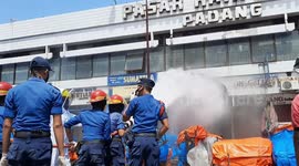 Indonesian market deemed coronavirus transmission site disinfected by authorities