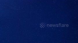 Impressive Lyrid meteor shower caught in stellar timelapse footage over UK