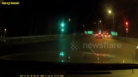Driver in wrong lane forces infront of me... !!  Dashcam Footage