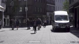 Lively streets, after the corona laws in germany were relaxed
