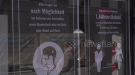 Despite the slow opening of shops of up to 800 square metres in Germany, strict hygiene measures apply