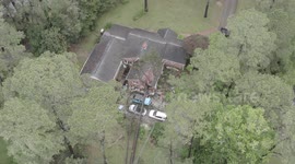 Tornado damage from Hawkinsville, Georgia (raw / unedited) 4/20/2020