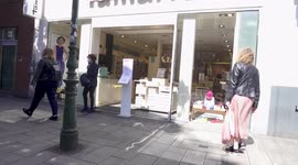 For the first time since the shutdown in march, smaller shops have opened again in Germany