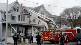 Rowhome fire 2nd alarm (kitchen fire)
