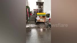 Shiba Inu Dog Runs Hot Potato Stall In Japan