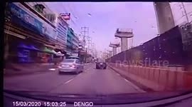 Careless Driver Crashes While Making U-Turn