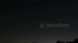 Jupiter, Saturn And Mars Rise At Dawn