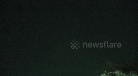 meteorite filmed