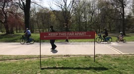 COVID19/Coronavirus Epicenter Pandemic Prospect Park BKLYN NYC Social Distancing