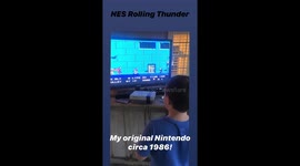 Playing moms original Nintendo from 1985!