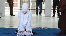 The Caning during Coronavirus outbreak in Aceh, Indonesia