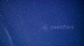 Lyrid meteor shower AND Starlink satellites light up UK night skies