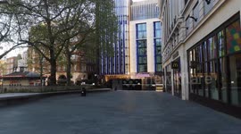 London Streets Are Near Empty As People Stay Away From London Due TO The Covid 19 Lockdown