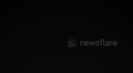 Time Lapse Of Lyrid Meteor Shower Over London