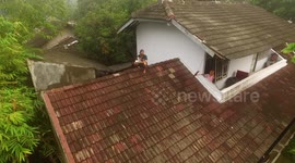 Stay Home: Play with drone on the roof