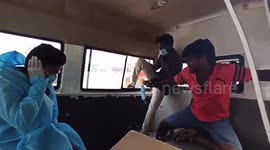 Indian Police innovative to teach violators of Covid-19 lock down.