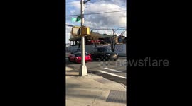 'What the cheese!?' New York Ferrari owner smashes Range Rover windshield over cheese PRANK