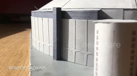 Paper Astrodome Final Reveal
