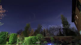Lyrids meteor shower in 22 April