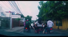 Kids Riding A Motorbike And Ignoring The Social Distancing