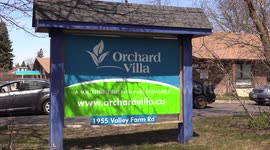 People show support for health care workers at the Orchard villa retirement home in Pickering Canada hit hard by COVID 19 deaths