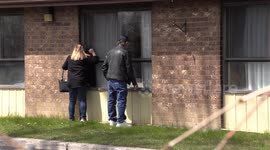 Family members forced to talk to loved ones through closed windows of Canadian retirement home after outbreak