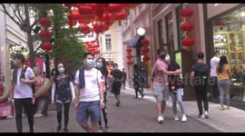 Hongkongers wander the streets as city celebrates another day of ZERO new cases