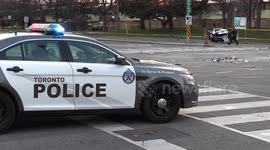 Toronto police investigate after two people seriously injured in car crash