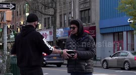 Muslim charity in New York hands out food to needy for Ramadan