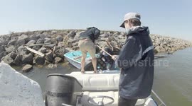 Detroit fishermen cleanup local waterways in effort to combat waste