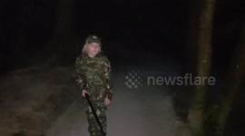 Taking my daughter for local walk when theres no one about in the evening avoiding public