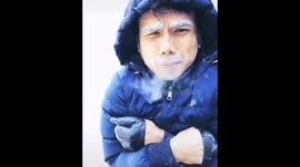 Creative Malaysian fake his winter vacation during lockdown amid COVID-19 outbreak
