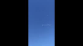 UFO over birmingham airport 25,4,2020