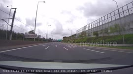 Completely Empty Highway During Lockdown 4K