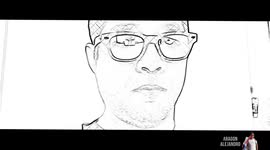 Video drawing with nice music
