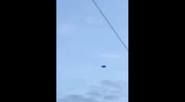 UFO seen flying near remote lake in the Sierra Nevadas.