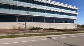 Waterloo technolgy campus, the silicon Valley of Canada like a ghost town as COVID 19 pandemic keeps businesses closed or working from home online during the coronavirus pandemic.
