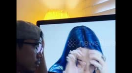 Creative man tries to apply effect on Billie Eilish MV crying moment