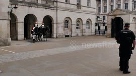 Changing of the Guards, Horse Guard Parade, London UK