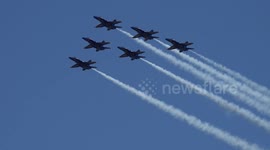 Blue Angels and Thunderbirds flyover to honor COVID-19 frontline workers