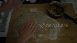 Cooking during quarantine in Madrid, Spain