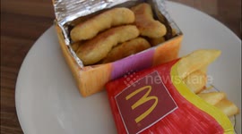UK family make homemade McDonald's amid coronavirus lockdown